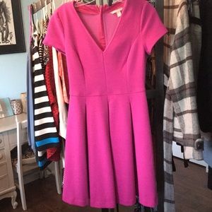 Banana Republic fuschia fit and flare size 4 dress